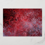 Ein Od Milvado 5"x7"ヘブライ語ゴールドフォイルプラーク 箔招待状 (裏面)