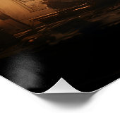 Ein UFO im Stil von Leonardo da Vinci ポスター (コーナー)