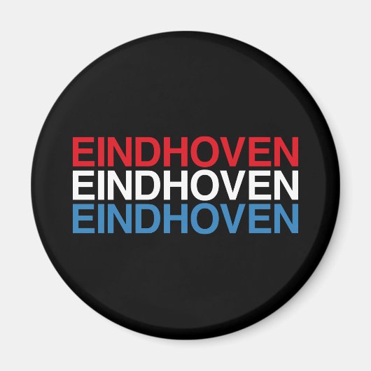 EINDHOVENオランダ国旗 マグネット (正面)