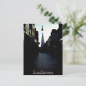 Eindhoven通り&カタリナケルク、オランダ ポストカード (スタンド正面)