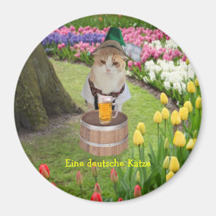 Eineのdeutsche Katze マグネット