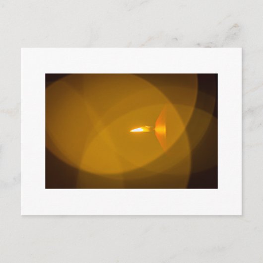Eine brennende Kerze ポストカード (正面)