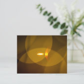 Eine brennende Kerze ポストカード (スタンド正面)