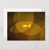 Eine brennende Kerze ポストカード (正面/裏面)