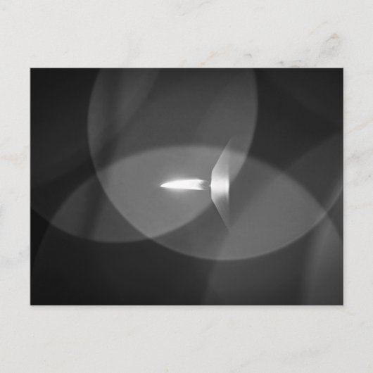 Eine brennende Kerze ポストカード (正面)