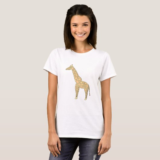 Eine Giraffe Tシャツ (正面フル)