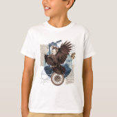 Eine schöne Collage mit Adler Tシャツ (正面)