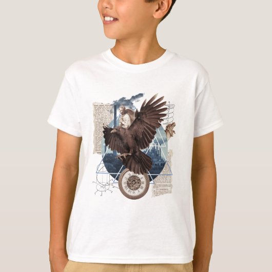 Eine schöne Collage mit Adler Tシャツ (正面)