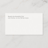 Einfacheとエレガンテ・ベルフリック・サイキーター 名刺 (裏面)