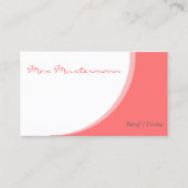 einfache Vorlage Visitenkarten 名刺 (正面)