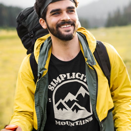 Einfachheit in den Bergen, Wander Tシャツ
