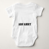 EINFAHRT ベビーボディスーツ (裏面)