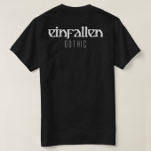 Einfallen - In Ruins v1 Tシャツ (デザイン裏面)