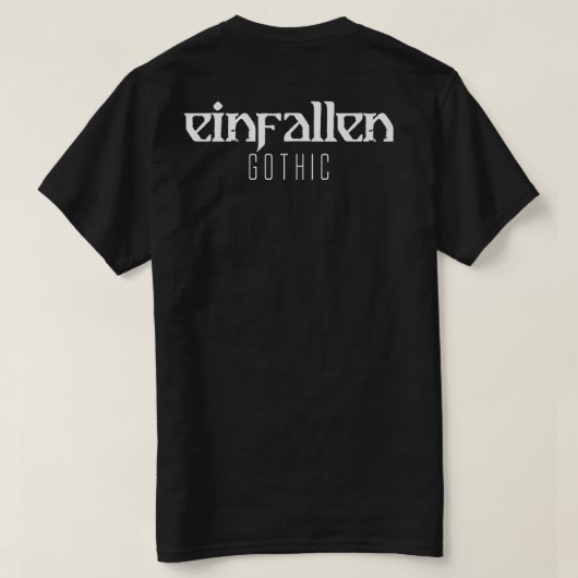 Einfallen Sanguine v1 Tシャツ (デザイン裏面)