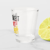 Einigkeit Rechtフレイ，ドイツ語モットー ショットグラス (右)