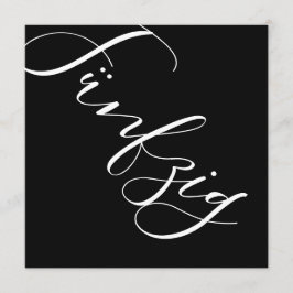 Einladung Geburtstag (inkl. Briefumschlag) 招待状