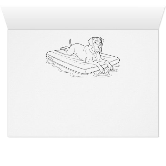 Einladung zum Baden gehen mit Deutscher Dogge (内部横(下))