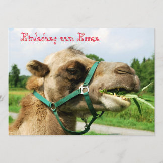 Einladung zum Essen 招待状