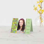 Einladung zur Jugendweihe カード (黄色い花)