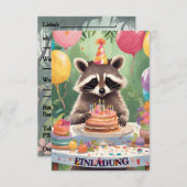 Einladungskarte エンクロージャーカード (正面/裏面)