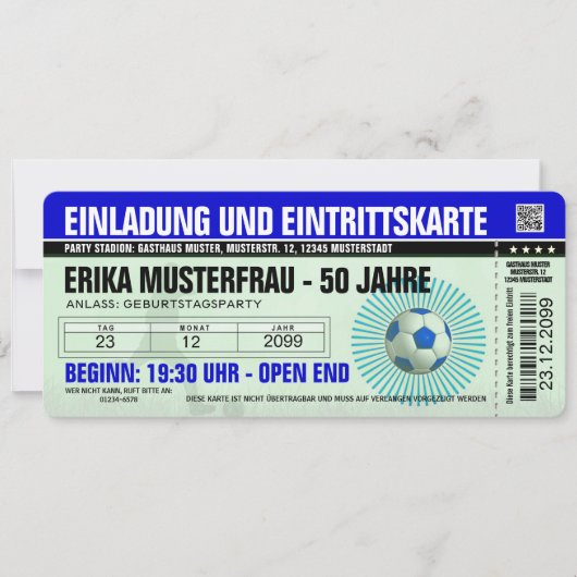 Einladungskarten Einladungen Geburtstag lustig 招待状 (正面)