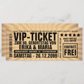 Einladungskarten Geburtstag Party Veranstaltung 招待状 (正面/裏面)