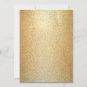 Einladungskarten zum 50. Geburtstag "Gold" 案内状 (裏面)