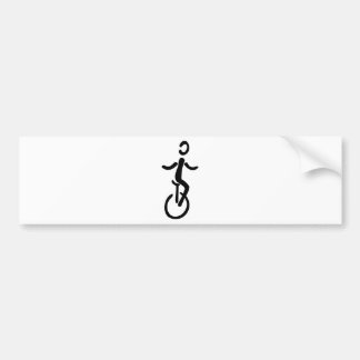 Einrad バンパーステッカー