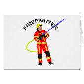 EinsatzkleidungのFeuerwehrmann (正面横)