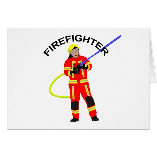 EinsatzkleidungのFeuerwehrmann (正面横)