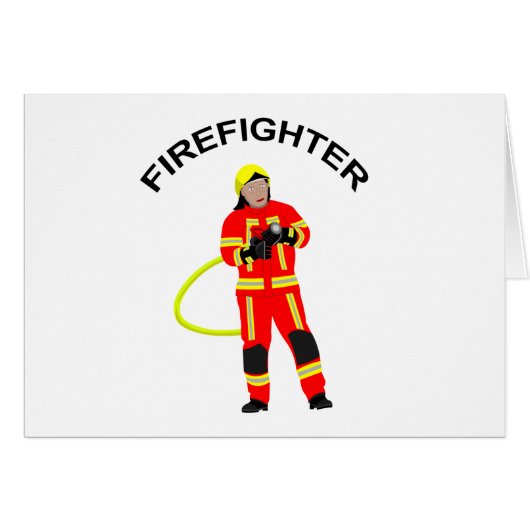 EinsatzkleidungのFeuerwehrmann (正面横)
