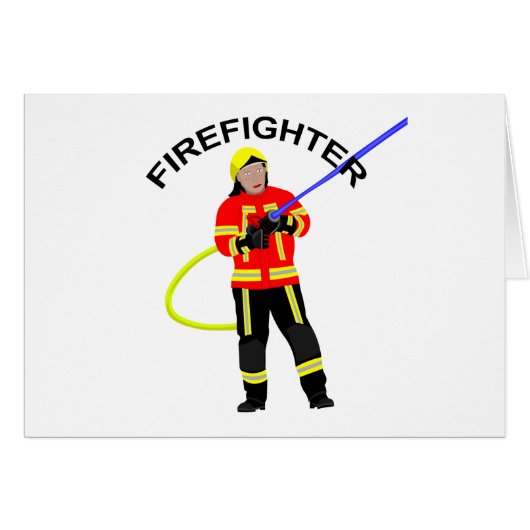 EinsatzkleidungのFeuerwehrmann (正面横)