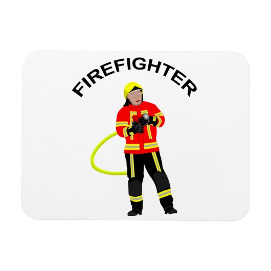 Einsatzkleidung MagnetのFeuerwehrmann マグネット (横)