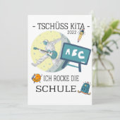 Einschulung Einladungskarten 招待状 (スタンド正面)