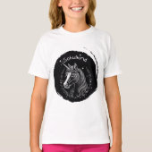 Einschulung - Schulkind - Einhorn mit Sternchen | Tシャツ (正面)