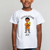 Einschulung Schulkind - Junge mit Schultüte 2 | トライブレンドＴシャツ