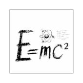  Einstein's Theory of Relativity. Formula ラバースタンプ (インプリント)
