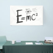  Einstein's Theory of Relativity. Formula 横断幕 (トレードショー)