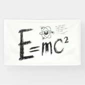  Einstein's Theory of Relativity. Formula 横断幕 (横)