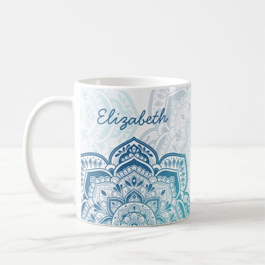 Eira曼荼羅 11 oz. オーダーメイドマグ コーヒーマグカップ (左)