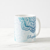 Eira Mandala 11 oz. Personalized Mug コーヒーマグカップ (正面右)