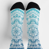 Eira Mandala Crew Socks ソックス (上部)