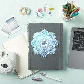 Eira Mandala Personalized Custom-Cut Vinyl Sticker シール (iPadカバー)