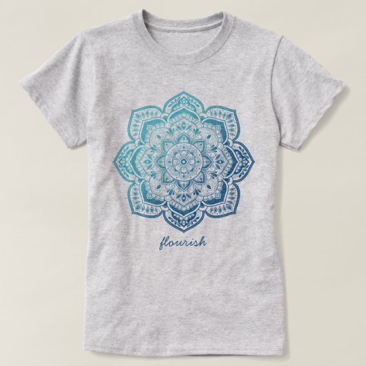Eira Mandala Personalized T-Shirt Tシャツ (デザイン正面)