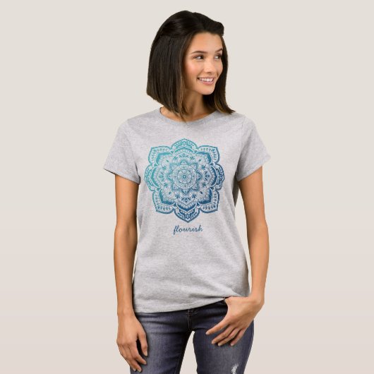Eira Mandala Personalized T-Shirt Tシャツ (正面フル)