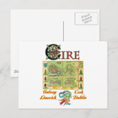 Eire市地図 ポストカード (正面/裏面)