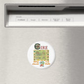 Eire市地図 マグネット (インサイチュ (食洗機))