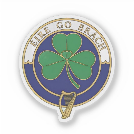 Éire go Brách - アイルランドよ永遠に シール (正面)