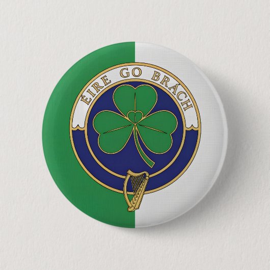 Éire go Brách - アイルランドよ永遠に 缶バッジ (正面)