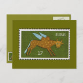 Eire Ireland 1974の10進切手 ポストカード (正面/裏面)